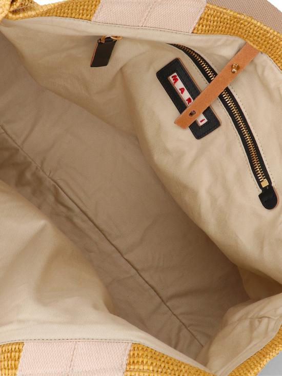 25SS 마르니 토트백 SHMP0078U0 P3860 00Y67 Beige - MARNI
