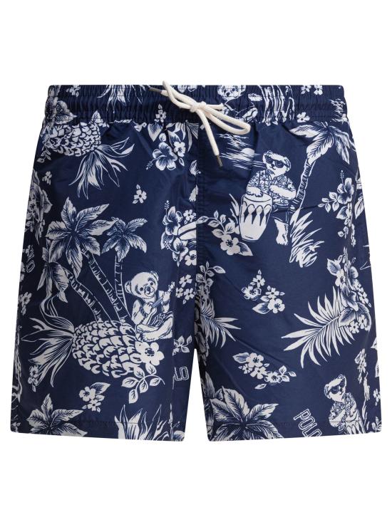 25SS 폴로 랄프로렌 점프수트 710963323002TWO TONE BAR Blue