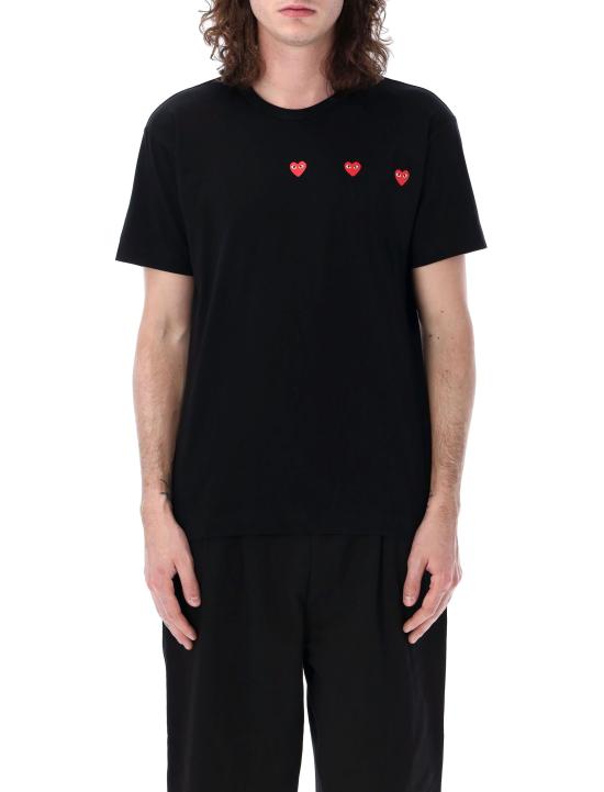 25SS 꼼데가르송 반팔 티셔츠 AX T337 051 Nero - COMME DES GARCONS