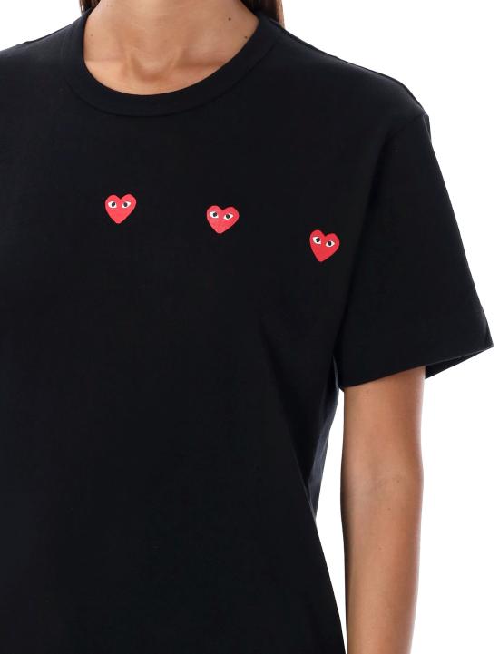 25SS 꼼데가르송 반팔 티셔츠 AX T337 051 Nero - COMME DES GARCONS
