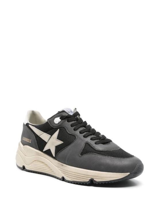  골든구스 러닝 솔 스니커즈 GMF00126 F006218 90464 BLACK DARK GRAY SAND DOM - GOLDEN GOOSE