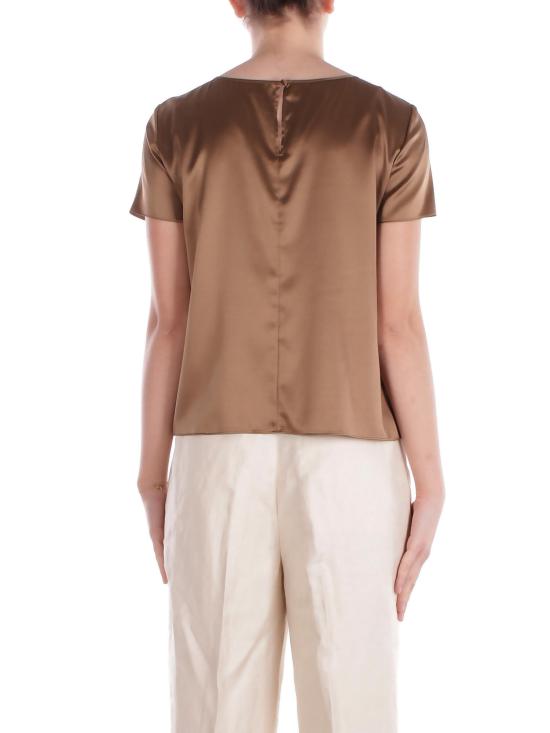 25SS 엠포리오 아르마니 블라우스 8N2K152NXXZ U6190 Cannella - EMPORIO ARMANI