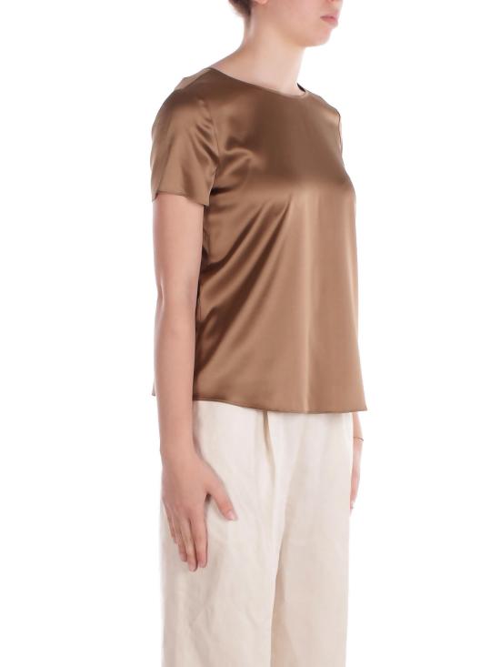 25SS 엠포리오 아르마니 블라우스 8N2K152NXXZ U6190 Cannella - EMPORIO ARMANI