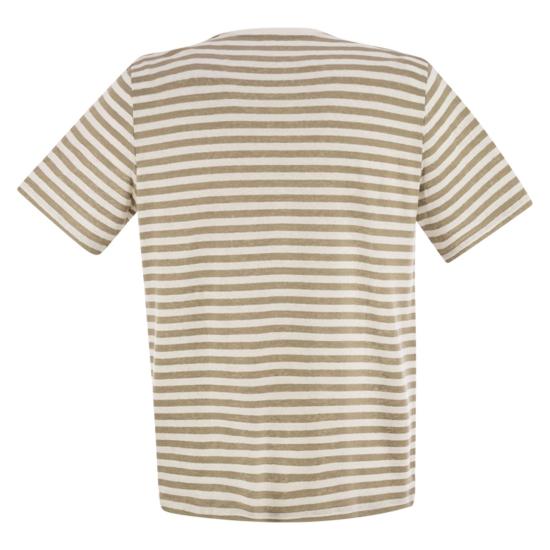 25SS 마제스틱필라쳐 반팔 티셔츠 S25M448 WHITE BEIGE - MAJESTIC FILATURES