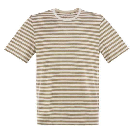 25SS 마제스틱필라쳐 반팔 티셔츠 S25M448 WHITE BEIGE