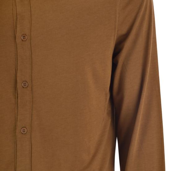 25SS 마제스틱필라쳐 긴팔 셔츠 S25M296 COGNAC - MAJESTIC FILATURES