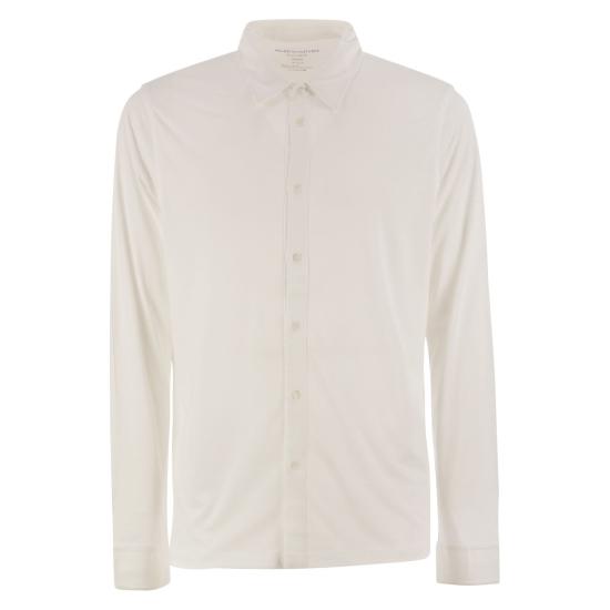 25SS 마제스틱필라쳐 긴팔 셔츠 S25M296 WHITE