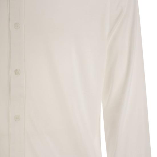 25SS 마제스틱필라쳐 긴팔 셔츠 S25M296 WHITE - MAJESTIC FILATURES