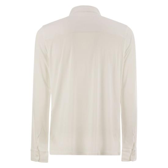 25SS 마제스틱필라쳐 긴팔 셔츠 S25M296 WHITE - MAJESTIC FILATURES