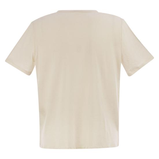 25SS 마제스틱필라쳐 반팔 티셔츠 E25M011 CREAM - MAJESTIC FILATURES