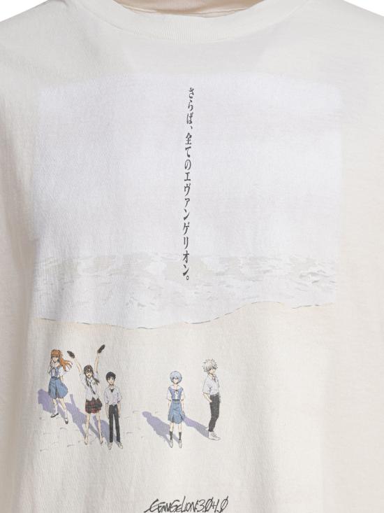 25SS 세인트 미카엘 반팔 티셔츠 SM HR8 0000 C11WHITE White - SAINT MXXXXXX