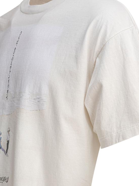 25SS 세인트 미카엘 반팔 티셔츠 SM HR8 0000 C11WHITE White - SAINT MXXXXXX