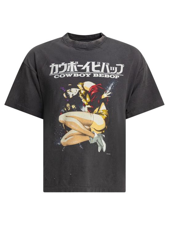 25SS 세인트 미카엘 반팔 티셔츠 SMHR80000C04BLACK