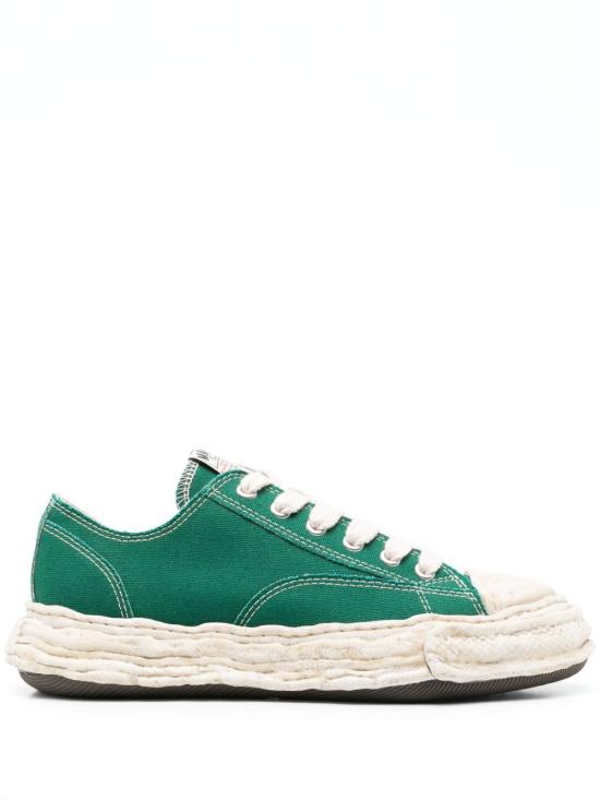 25SS 메종 미하라 야스히로 스니커즈 A14FW726 GREEN Green