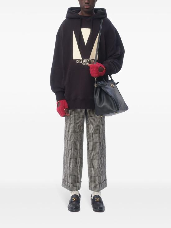 25SS 발렌티노 가라바니 긴팔 티셔츠 6V3MF28N AQA0NO Black - VALENTINO GARAVANI