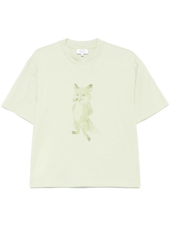 25SS 메종키츠네 반팔 티셔츠 OW00119KJ00080171 DOM