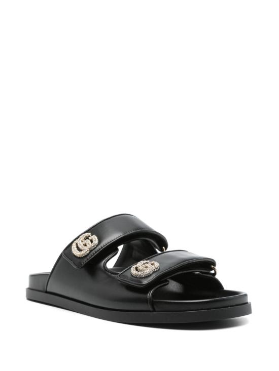 25SS 구찌 뮬/슬리퍼 816633 AAEKU1000 Black - GUCCI