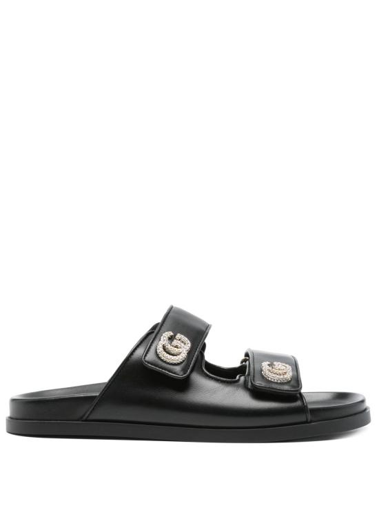 25SS 구찌 뮬/슬리퍼 816633 AAEKU1000 Black