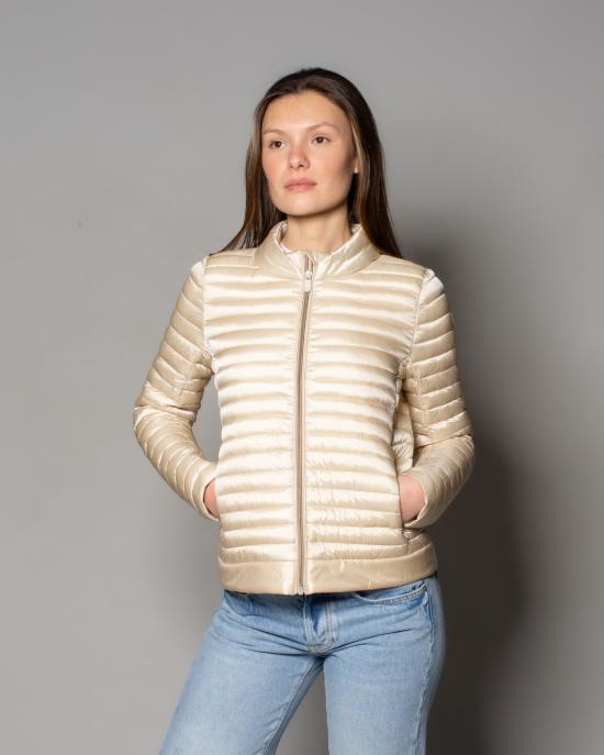 25SS 세이브더덕 숏패딩 D31058WALYSSA 40034 Beige - SAVE THE DUCK