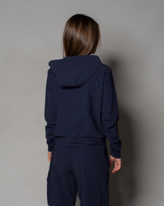 25SS 세이브더덕 터틀넥 DF1166WPEAR 90000 Blu - SAVE THE DUCK