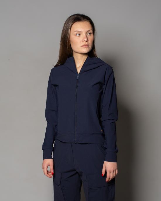 25SS 세이브더덕 터틀넥 DF1166WPEAR 90000 Blu - SAVE THE DUCK