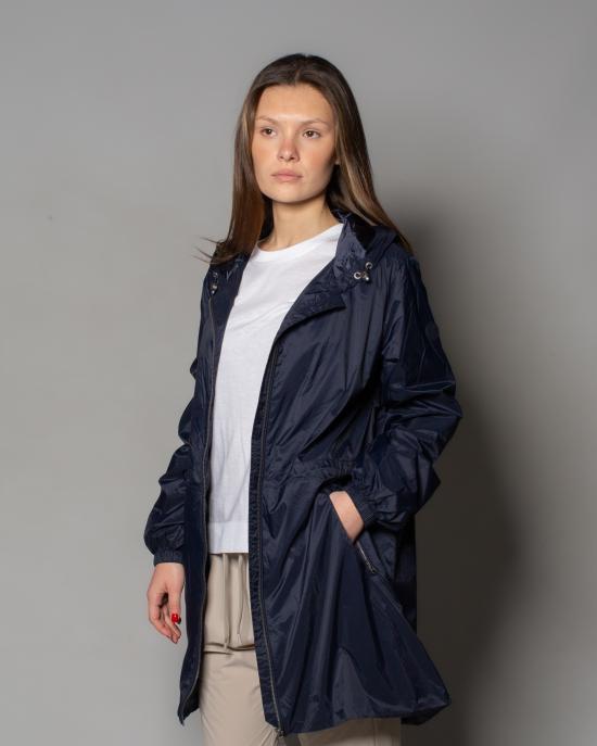 25SS 세이브더덕 코트 D42248WFLEUR 90010 BLU - SAVE THE DUCK