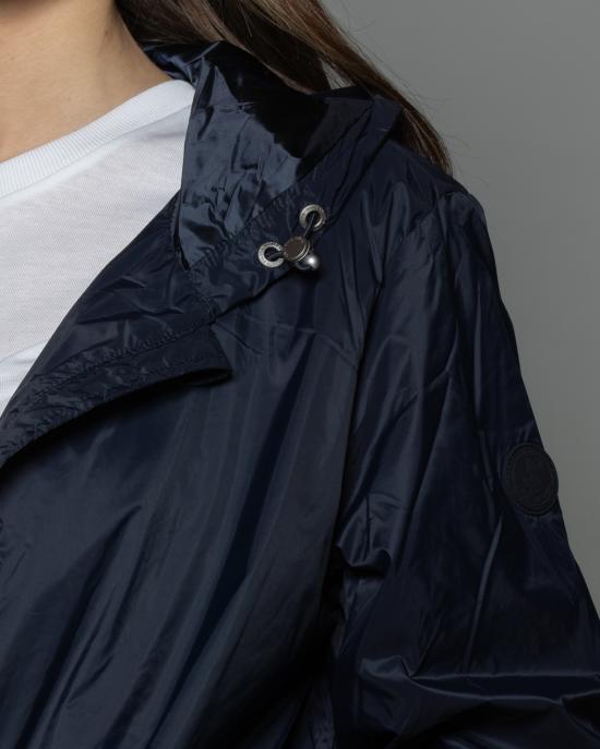 25SS 세이브더덕 코트 D42248WFLEUR 90010 BLU - SAVE THE DUCK