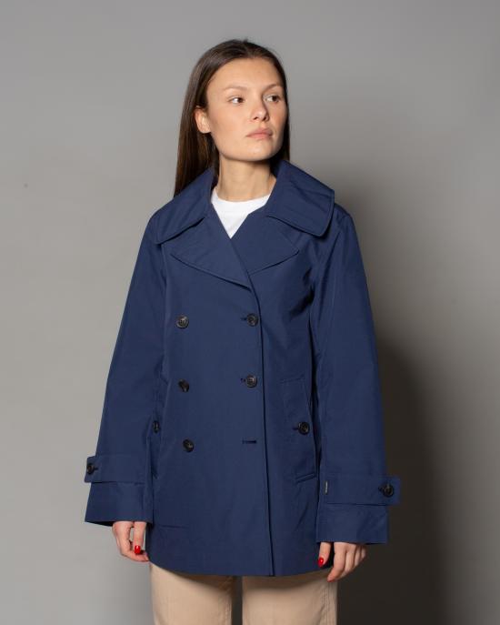 25SS 세이브더덕 코트 D31600WSOFI 90005 BLU - SAVE THE DUCK