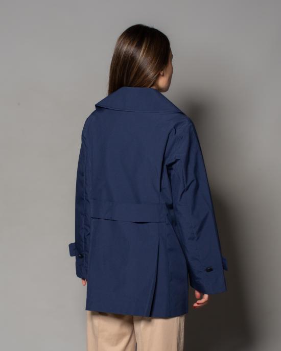 25SS 세이브더덕 코트 D31600WSOFI 90005 BLU - SAVE THE DUCK