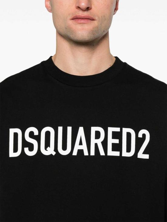  디스퀘어드2 반팔 티셔츠 S74GD1197D20004900C Black - DSQUARED2