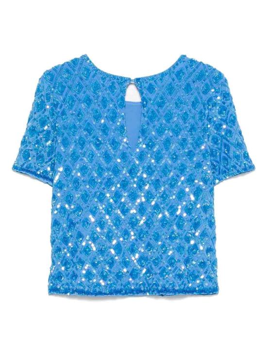  파로쉬 반팔 티셔츠 GILDD311647046 Blue - PAROSH