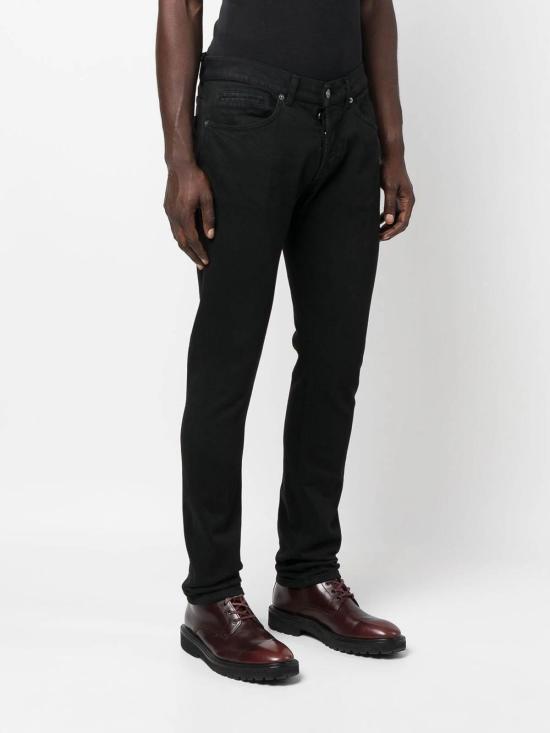  돈답 스트레이트 팬츠 UP232BS0033UDR4DU999C Black - DONDUP