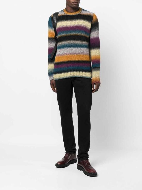  돈답 스트레이트 팬츠 UP232BS0033UDR4DU999C Black - DONDUP
