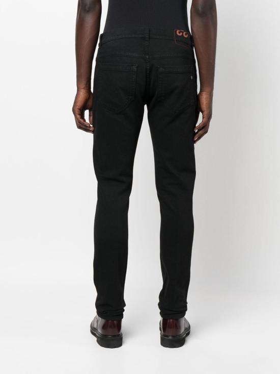  돈답 스트레이트 팬츠 UP232BS0033UDR4DU999C Black - DONDUP