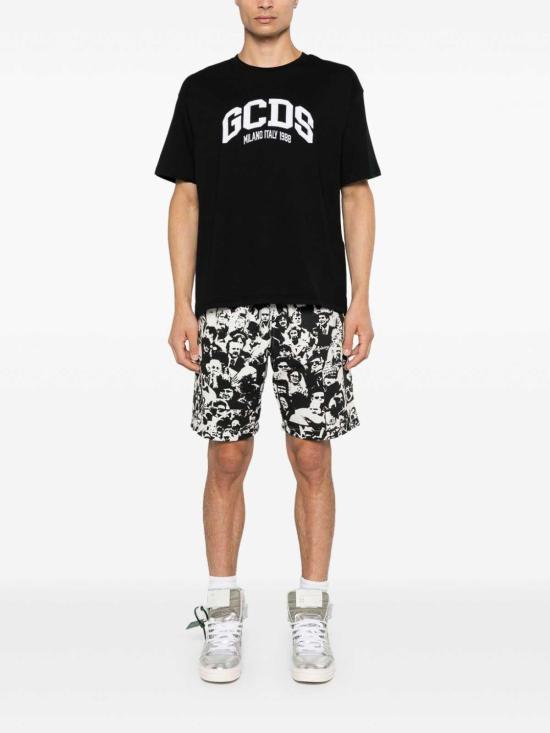  지씨디에스 반팔 티셔츠 A2OM2304JB999 Black - GCDS