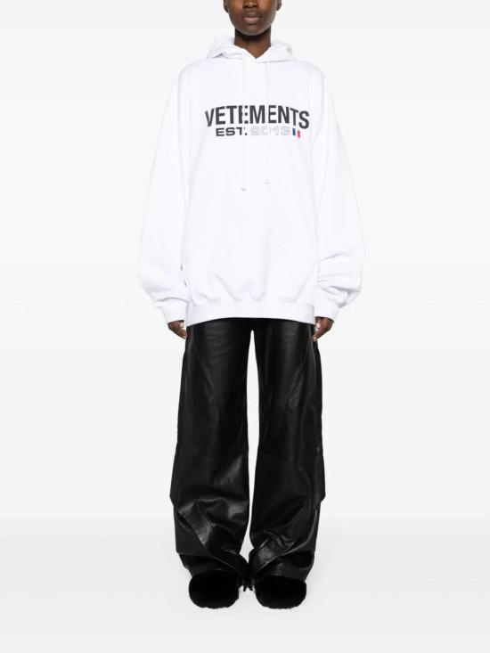  베트멍 후드 티셔츠 UE54HD100WWHITE White - VETEMENTS