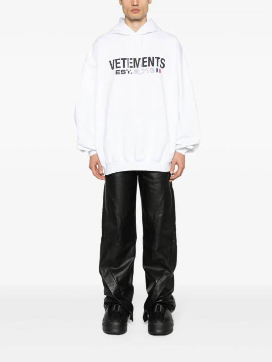  베트멍 후드 티셔츠 UE54HD100WWHITE White - VETEMENTS