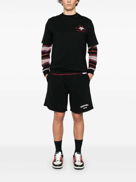  디스퀘어드2 숏팬츠 S74MU0894S25539900C Black - DSQUARED2