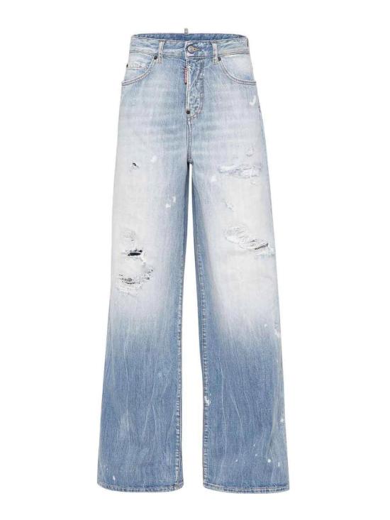 24FW 디스퀘어드2 데님 팬츠 S75LB0951S30309470C Light Wash