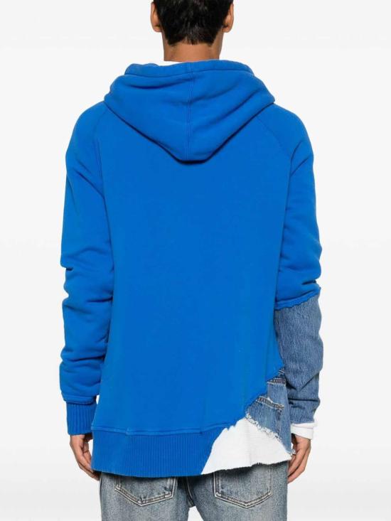  그렉로렌 후드 티셔츠 GM307MEDIUM Blue - GREG LAUREN