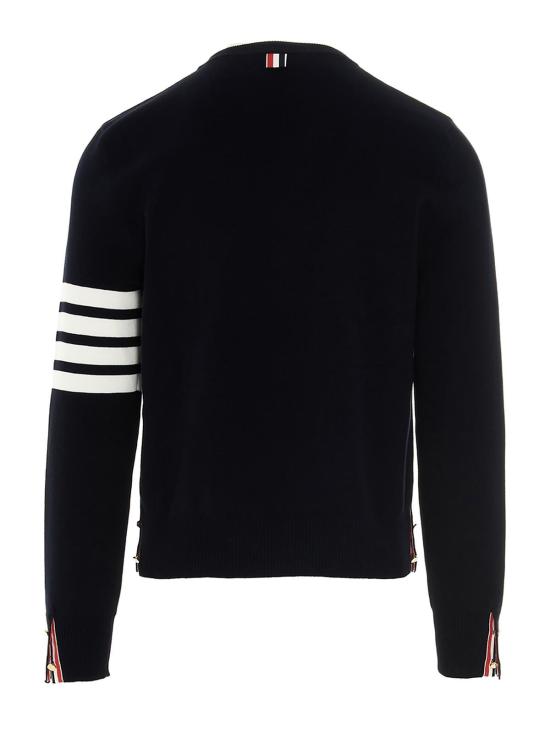 26SS 톰브라운 코튼 크레이프 4바 풀오버 MKA202A00219415 Blue - THOM BROWNE