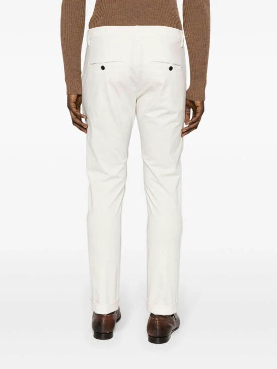  돈답 스트레이트 팬츠 UP235GSE046UPTDDU003C White - DONDUP