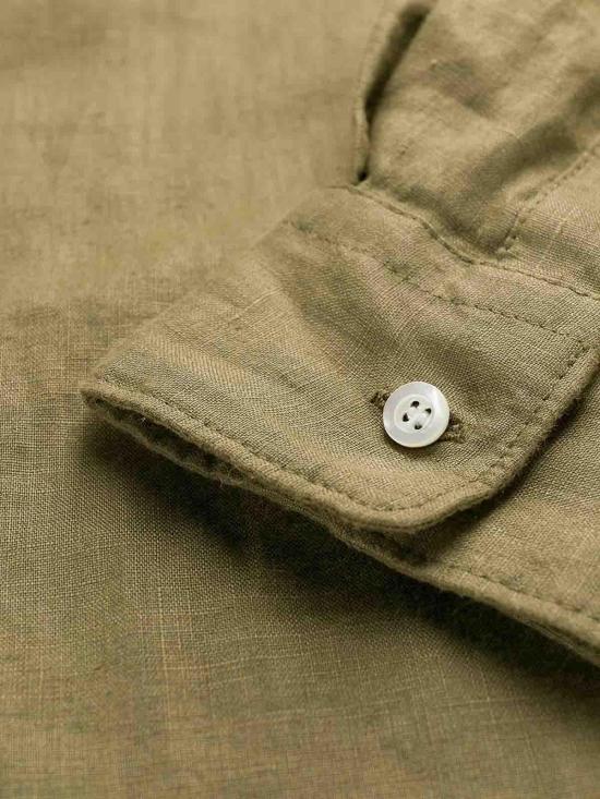  아스페시 긴팔 셔츠 CE76C19585393 Dark Green - ASPESI