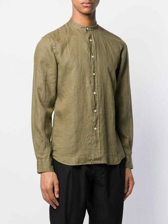  아스페시 긴팔 셔츠 CE76C19585393 Dark Green - ASPESI