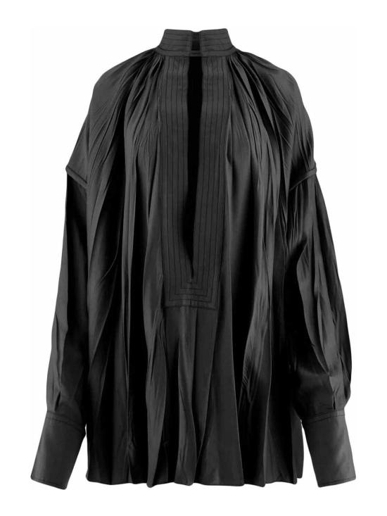 24FW 살바토레 페라가모 블라우스 13E829BLACK Black