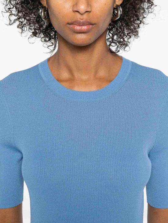  파로쉬 반팔 티셔츠 CIPRIA25D540610046 Blue - PAROSH