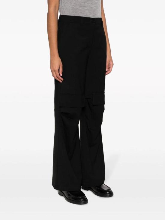  파로쉬 스트레이트 팬츠 LILIUXY23D232265013 Black - PAROSH