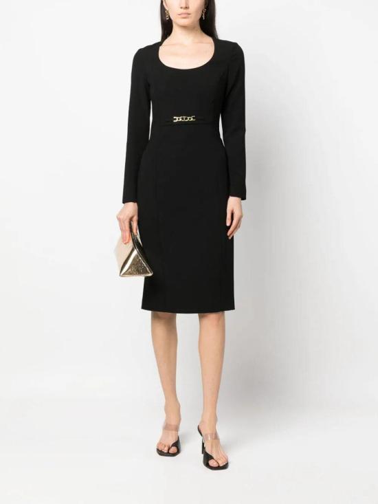  트윈셋 미디 스커트 232TT219300006 Black - TWINSET