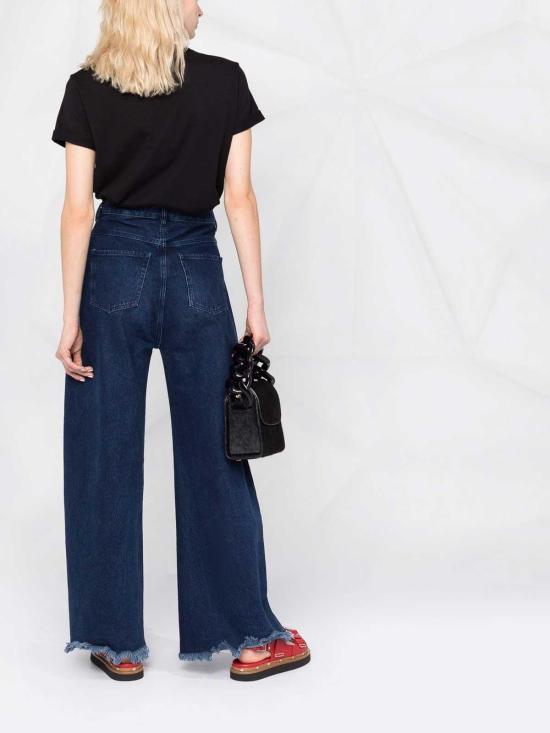  엠에스지엠 박스 로고 반팔 티셔츠 2000MDM52020000299C Black - MSGM