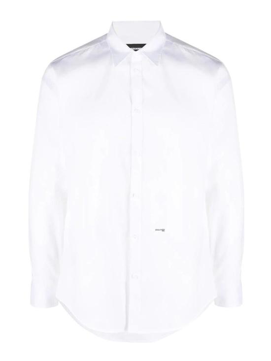  디스퀘어드2 긴팔 셔츠 S74DM0659S44131100C White